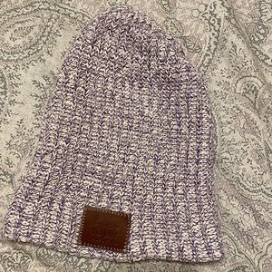 Love your melon purple speckled beanie